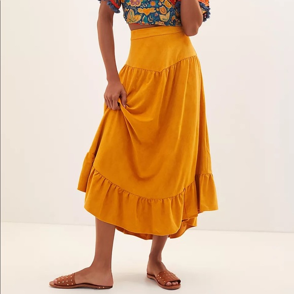 Anthropologie Dresses & Skirts - Anthropologie Suedes Maxi Skirt
